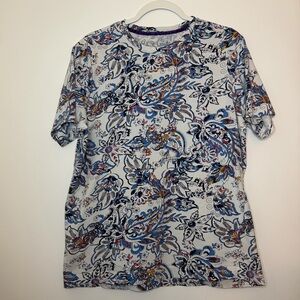 Robert Graham Multicolor Artistic men’s t-Shirt Pierce size L